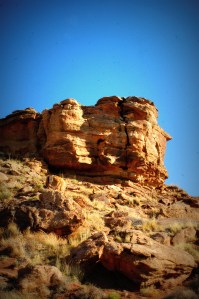 A cave in Box Canyon at the Homolovi Ruins.(Photo/Kendra Yost)