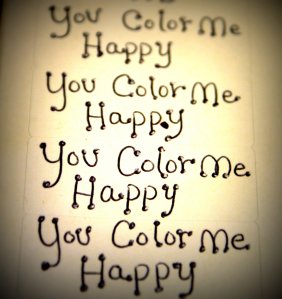 youcolormehappytext