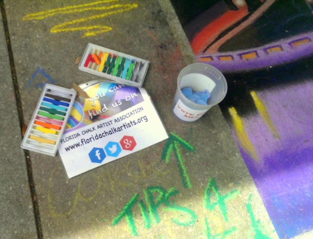 Hyde Park Chalk Walk in&nbsp;Tampa