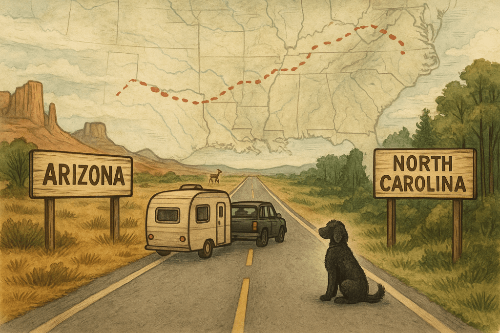 Cross Country Hangover & Touchdown in&nbsp;NC